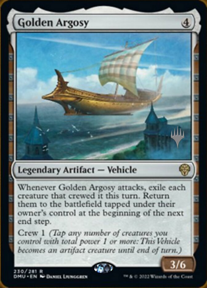 Golden Argosy (Promo Pack) [Dominaria United Promos] MTG Single Magic: The Gathering    | Red Claw Gaming