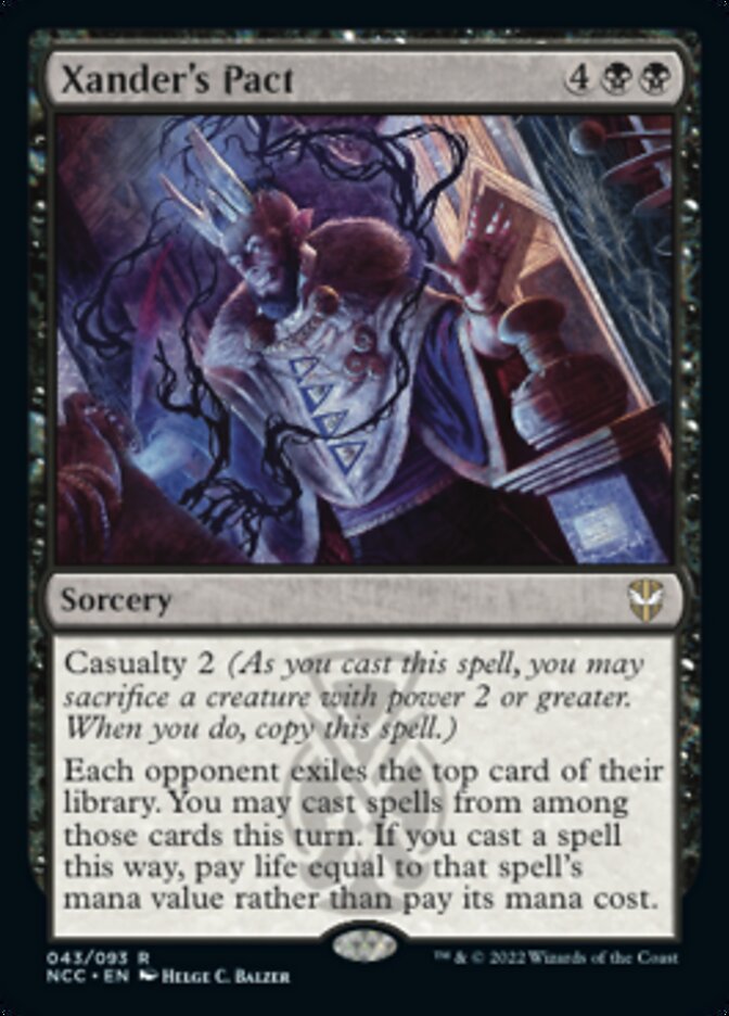 Xander's Pact [Streets of New Capenna Commander] MTG Single Magic: The Gathering | Red Claw Gaming
