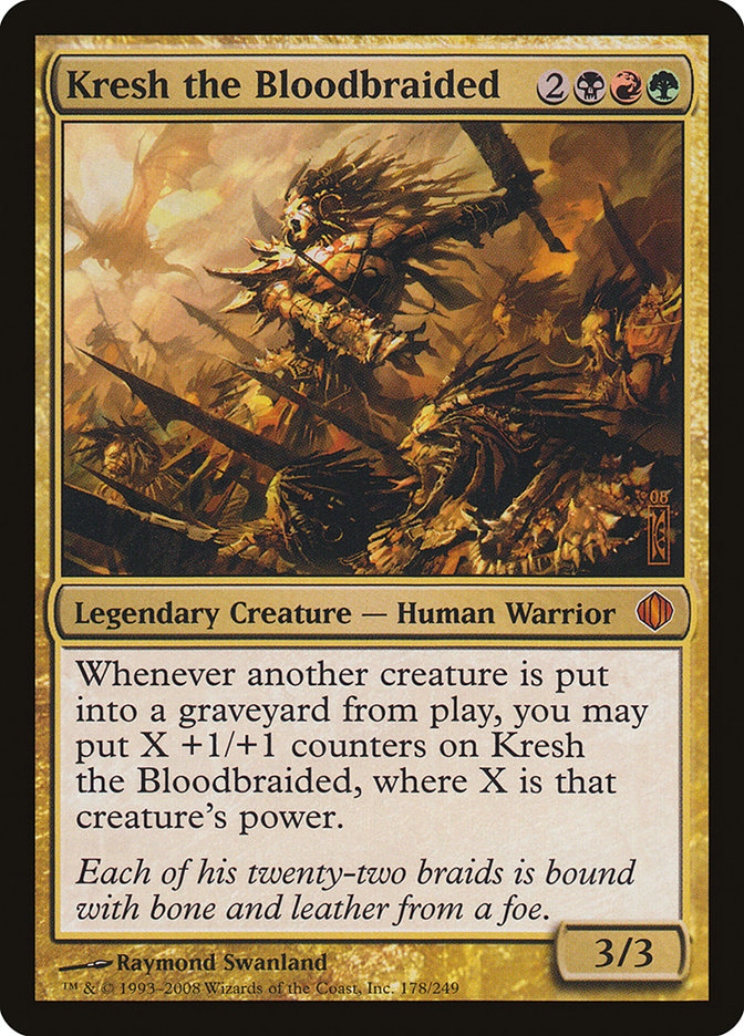 Kresh the Bloodbraided [Shards of Alara] MTG Single Magic: The Gathering | Red Claw Gaming