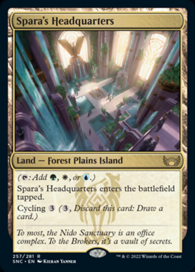 Spara's Headquarters [Streets of New Capenna] MTG Single Magic: The Gathering | Red Claw Gaming