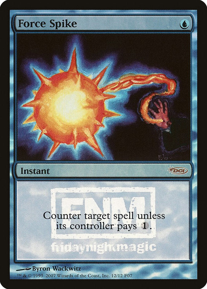 Force Spike [Friday Night Magic 2007] MTG Single Magic: The Gathering | Red Claw Gaming