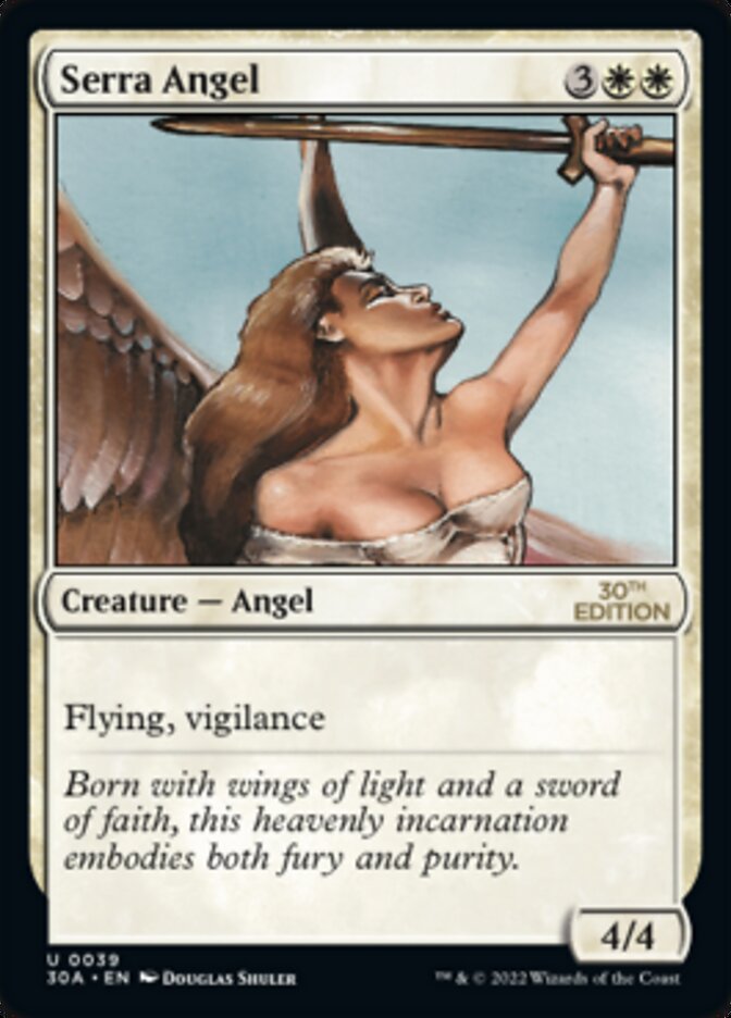 Serra Angel [30th Anniversary Edition] MTG Single Magic: The Gathering | Red Claw Gaming