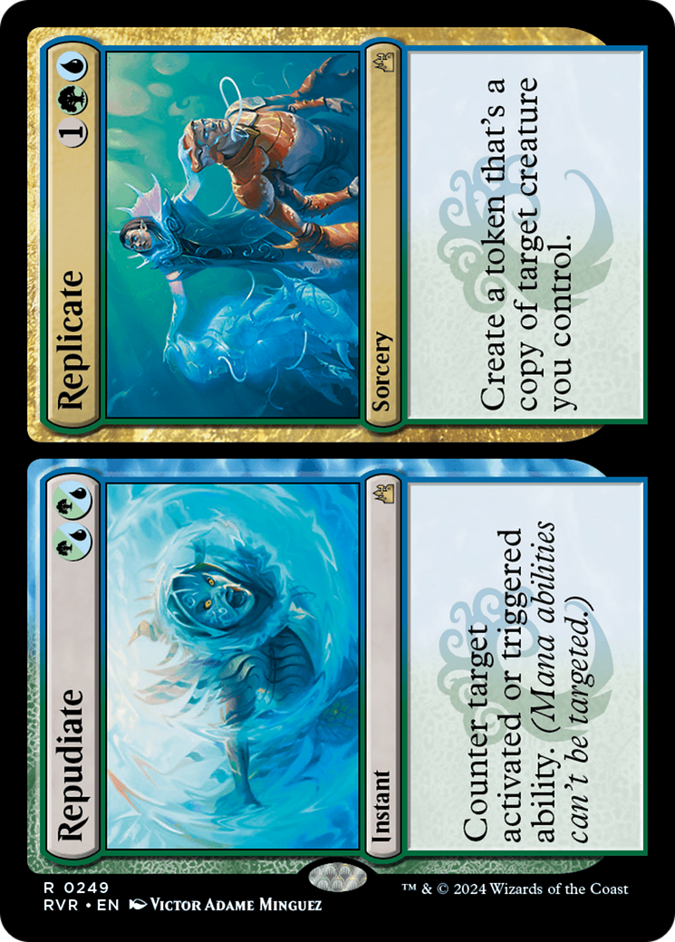 Repudiate // Replicate [Ravnica Remastered] MTG Single Magic: The Gathering | Red Claw Gaming