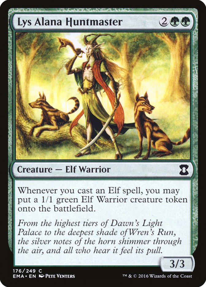 Lys Alana Huntmaster [Eternal Masters] MTG Single Magic: The Gathering | Red Claw Gaming