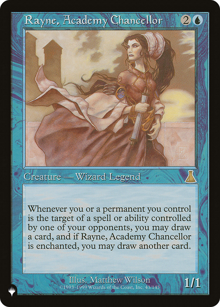 Rayne, Academy Chancellor [The List] MTG Single Magic: The Gathering | Red Claw Gaming