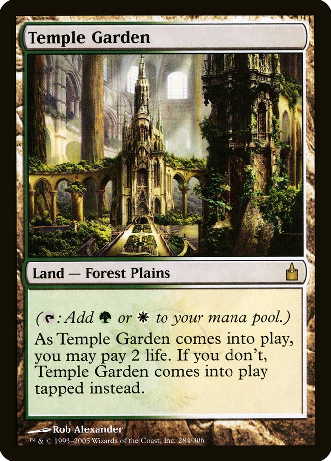 Temple Garden [Ravnica: City of Guilds] MTG Single Magic: The Gathering | Red Claw Gaming