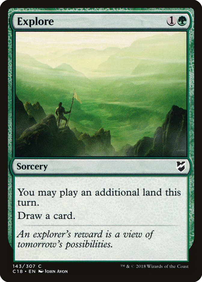 Explore [Commander 2018] MTG Single Magic: The Gathering | Red Claw Gaming