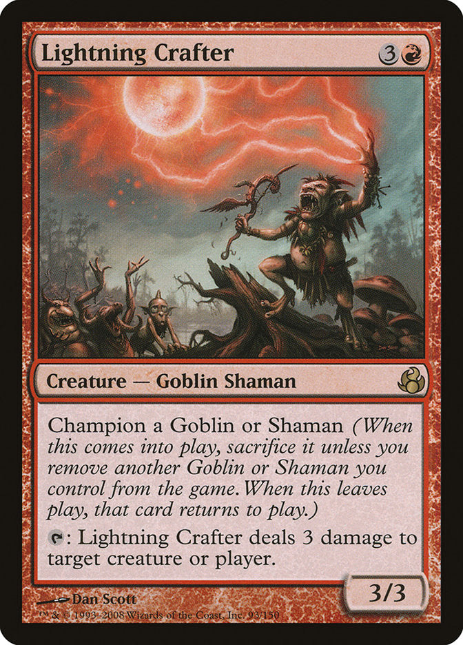 Lightning Crafter [Morningtide] MTG Single Magic: The Gathering | Red Claw Gaming