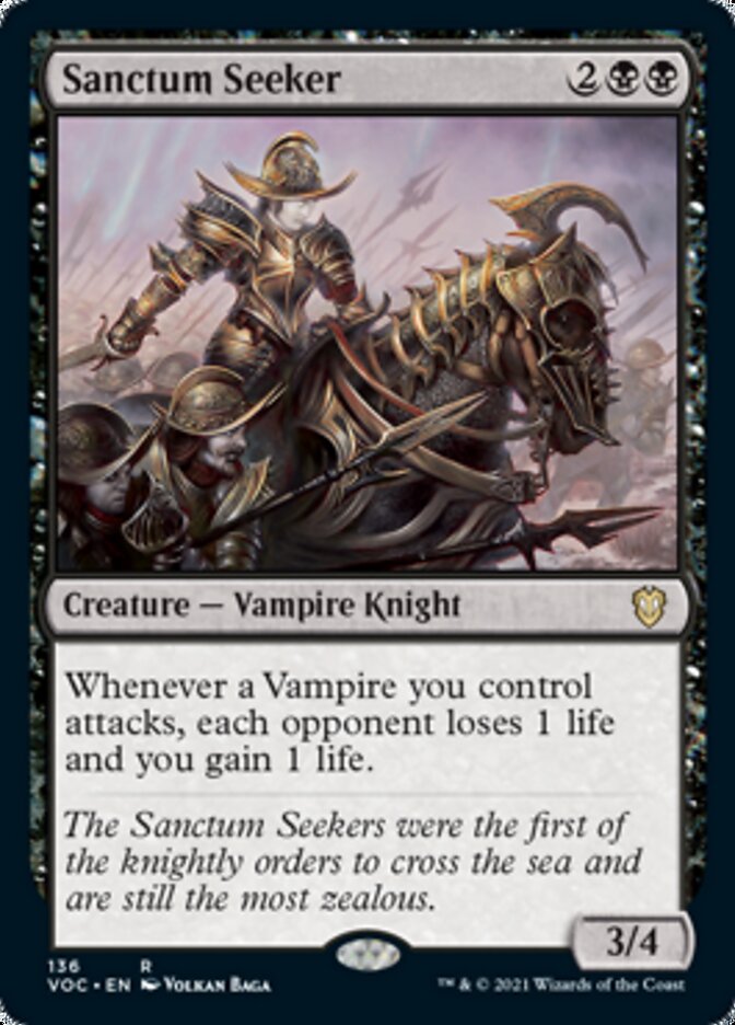 Sanctum Seeker [Innistrad: Crimson Vow Commander] MTG Single Magic: The Gathering | Red Claw Gaming