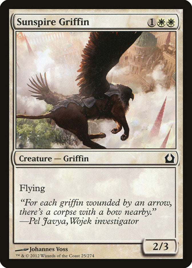 Sunspire Griffin [Return to Ravnica] MTG Single Magic: The Gathering | Red Claw Gaming