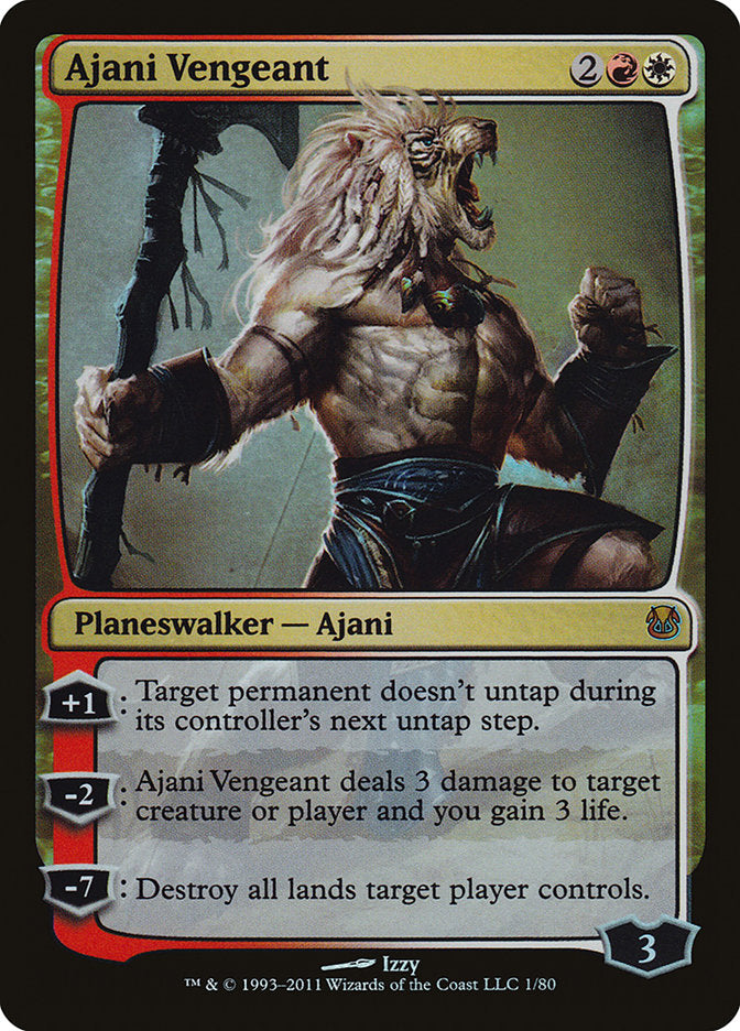 Ajani Vengeant [Duel Decks: Ajani vs. Nicol Bolas] MTG Single Magic: The Gathering | Red Claw Gaming