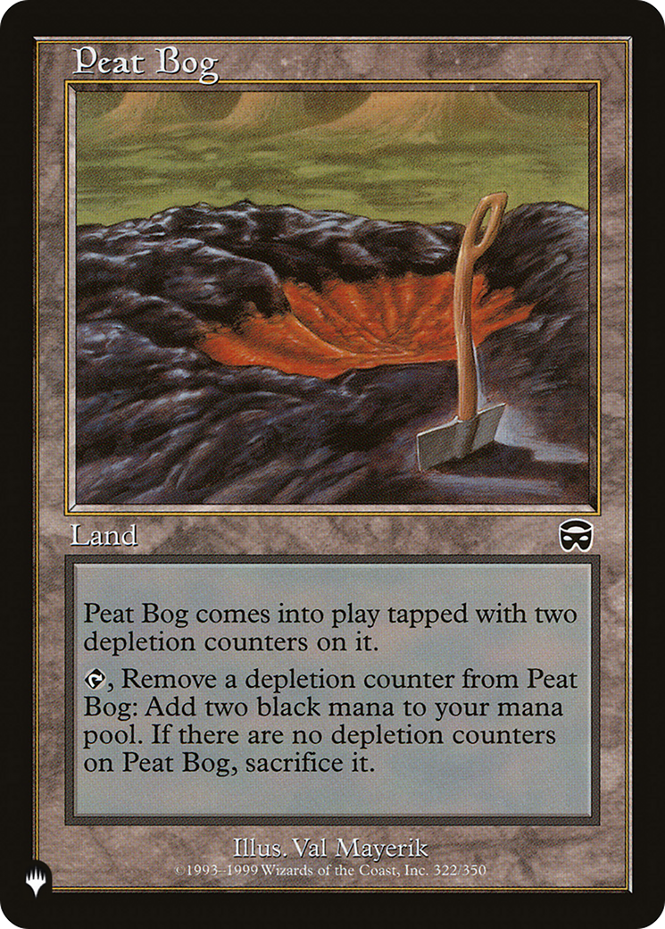 Peat Bog [The List] MTG Single Magic: The Gathering | Red Claw Gaming