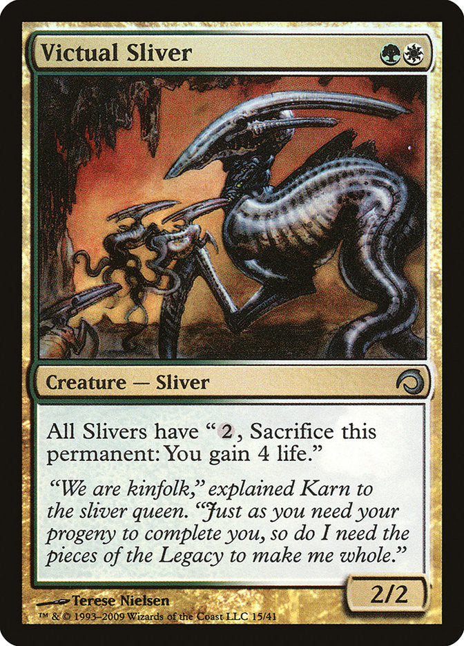 Victual Sliver [Premium Deck Series: Slivers] MTG Single Magic: The Gathering | Red Claw Gaming