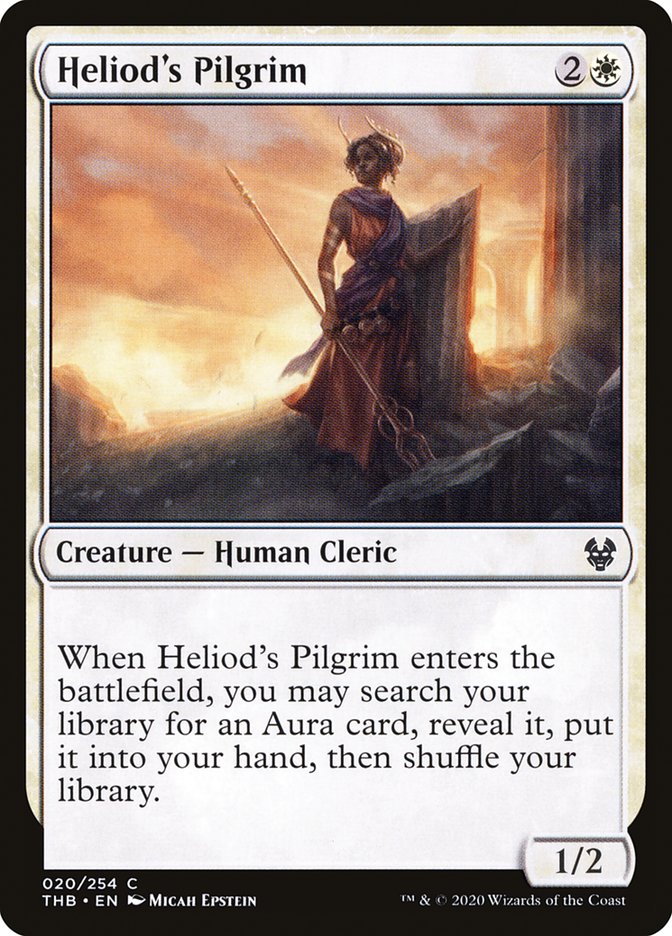Heliod's Pilgrim [Theros Beyond Death] MTG Single Magic: The Gathering | Red Claw Gaming