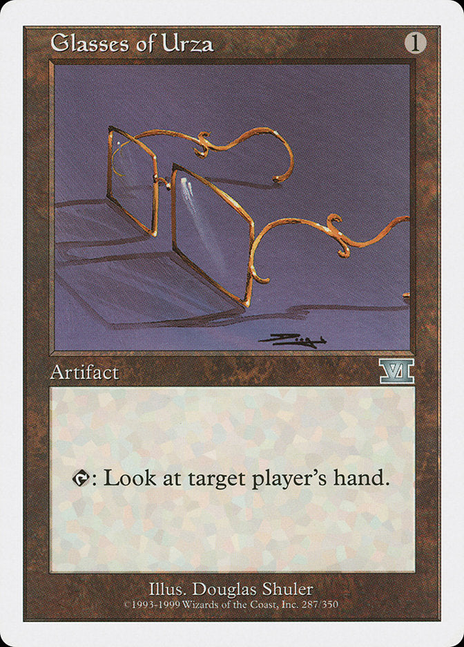 Glasses of Urza [Classic Sixth Edition] MTG Single Magic: The Gathering | Red Claw Gaming