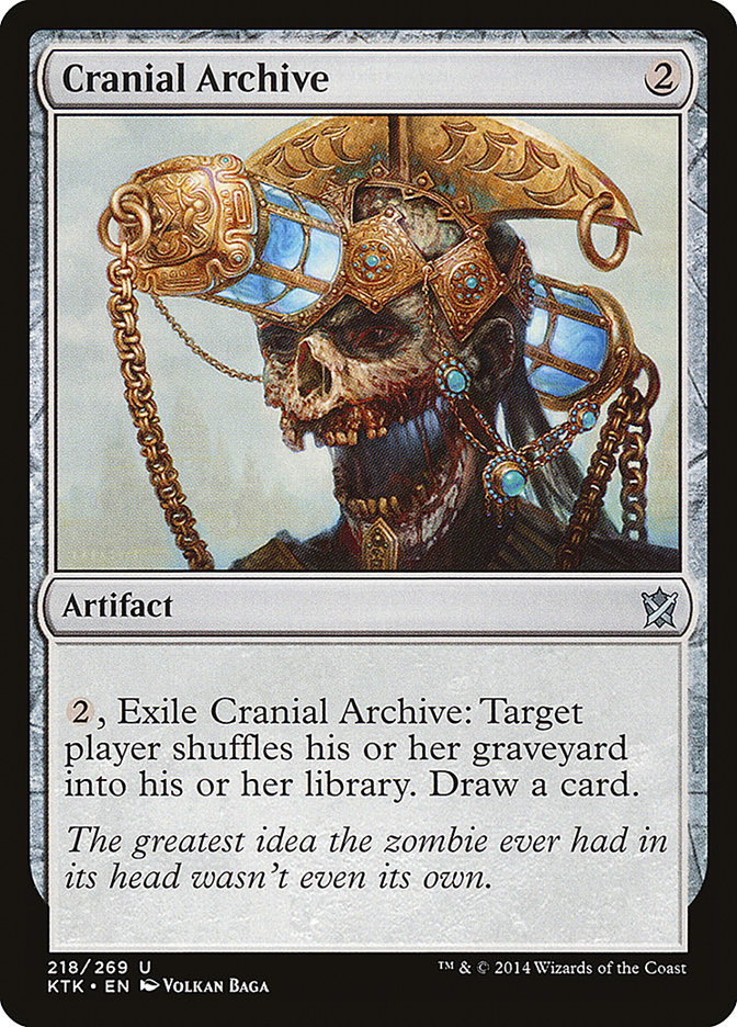 Cranial Archive [Khans of Tarkir] MTG Single Magic: The Gathering | Red Claw Gaming