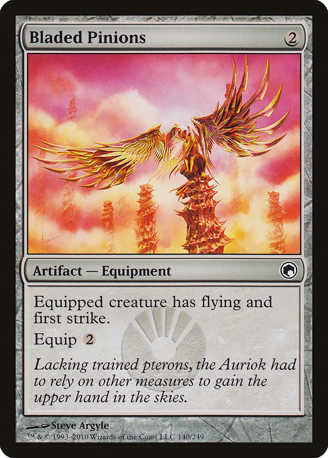 Bladed Pinions [Scars of Mirrodin] MTG Single Magic: The Gathering | Red Claw Gaming