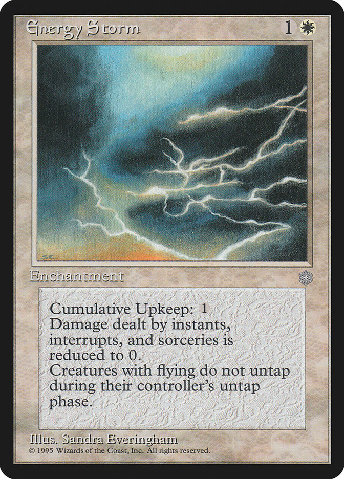 Energy Storm [Ice Age] MTG Single Magic: The Gathering | Red Claw Gaming