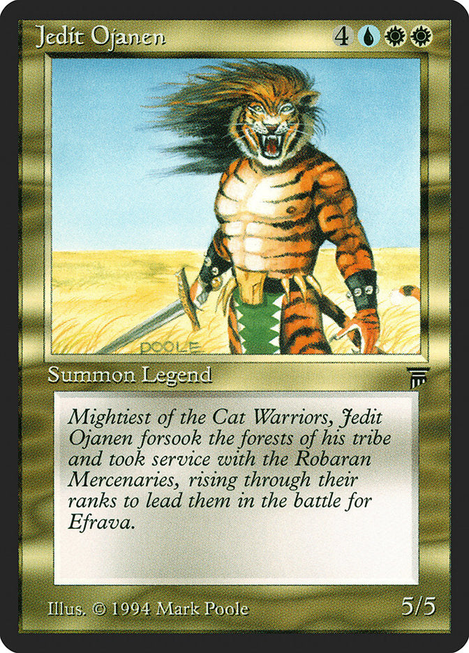 Jedit Ojanen [Legends] MTG Single Magic: The Gathering | Red Claw Gaming