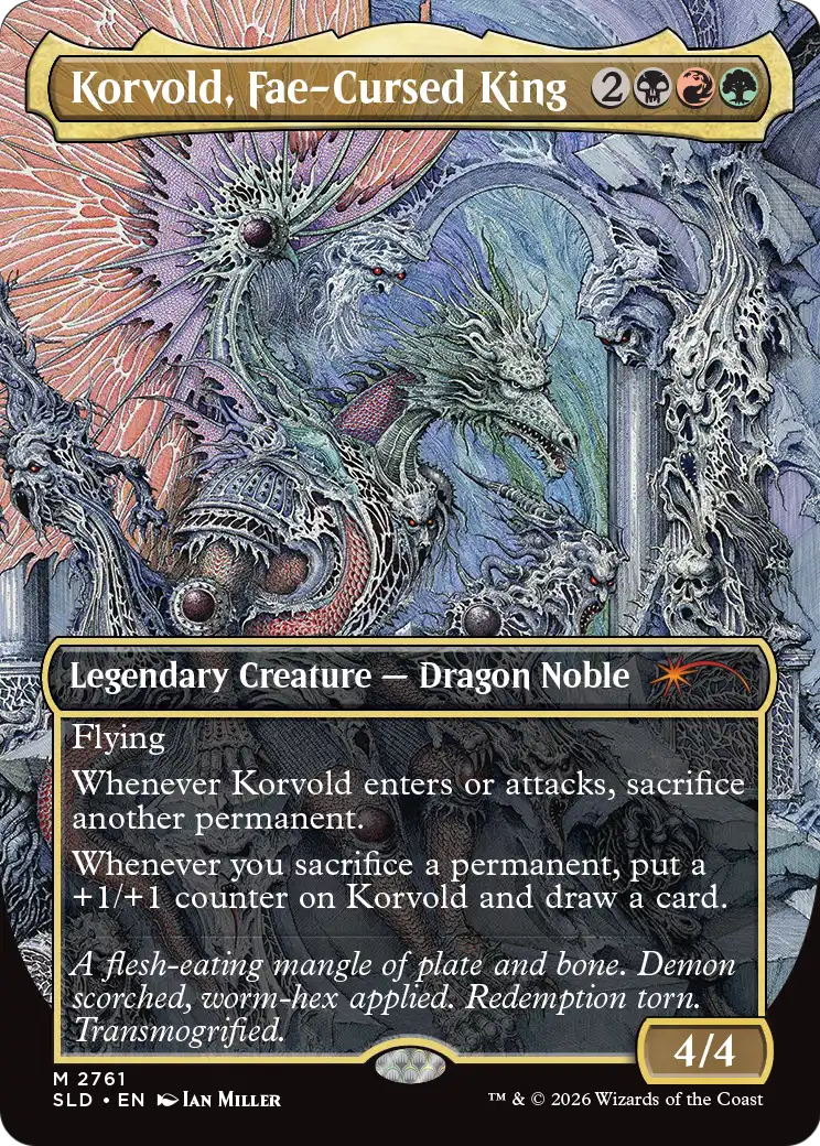 Korvold, Fae-Cursed King (2761) [Secret Lair Drop Series] | Red Claw Gaming