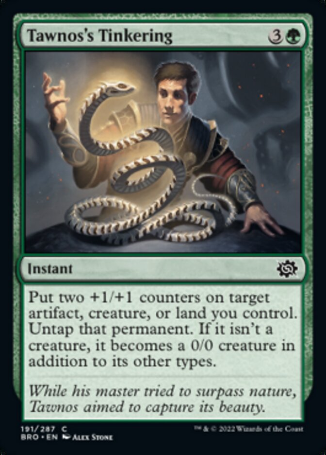 Tawnos's Tinkering [The Brothers' War] MTG Single Magic: The Gathering | Red Claw Gaming