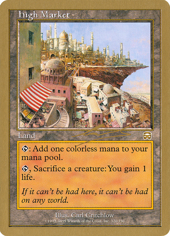 High Market (Nicolas Labarre) [World Championship Decks 2000] MTG Single Magic: The Gathering | Red Claw Gaming