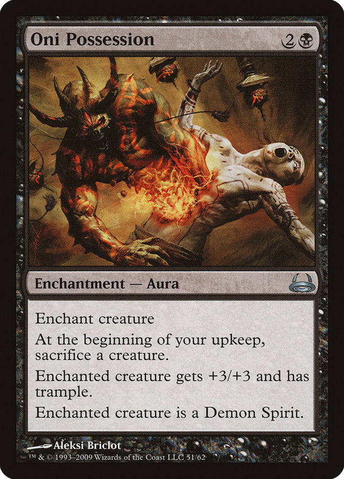 Oni Possession [Duel Decks: Divine vs. Demonic] MTG Single Magic: The Gathering | Red Claw Gaming