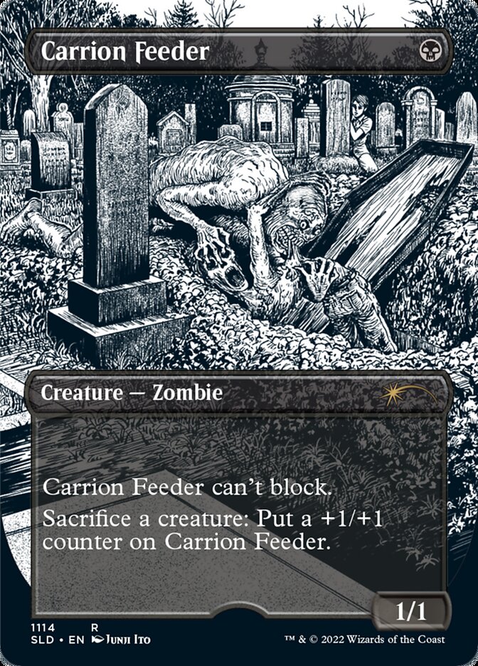 Carrion Feeder (Borderless) [Secret Lair Drop Series] MTG Single Magic: The Gathering | Red Claw Gaming