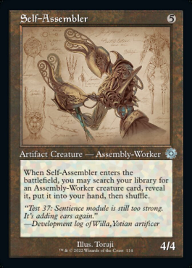 Self-Assembler (Retro Schematic) [The Brothers' War Retro Artifacts] MTG Single Magic: The Gathering | Red Claw Gaming