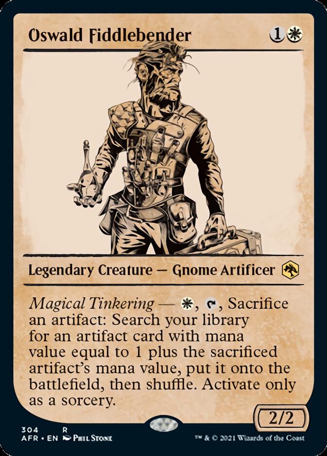 Oswald Fiddlebender (Showcase) [Dungeons & Dragons: Adventures in the Forgotten Realms] MTG Single Magic: The Gathering | Red Claw Gaming