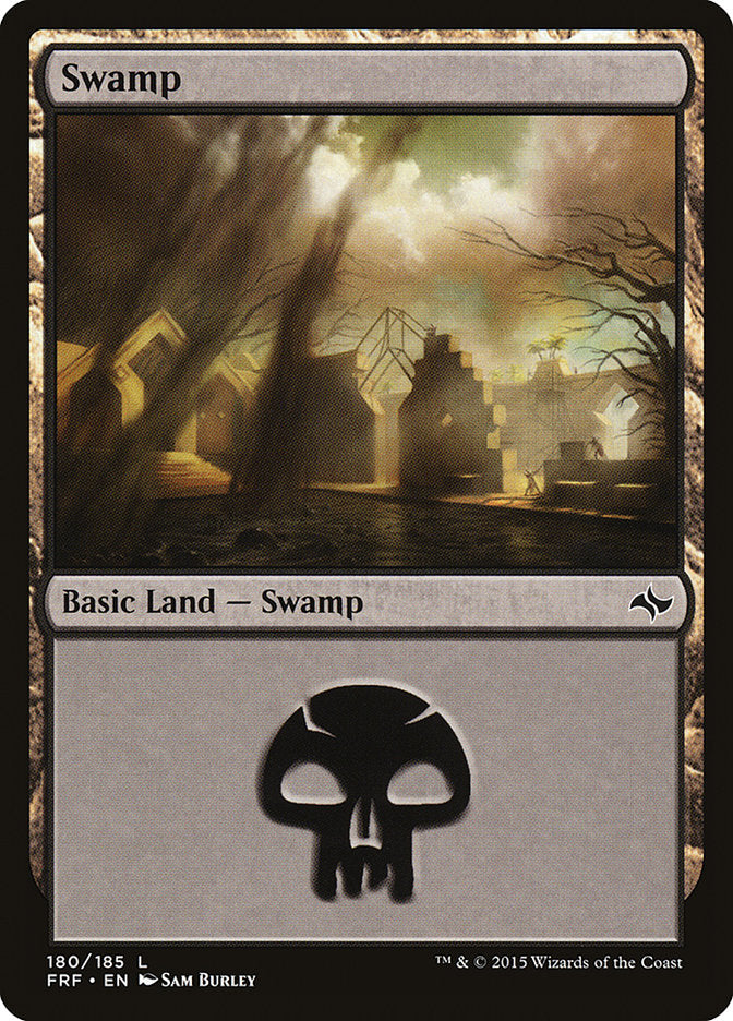 Swamp (180) [Fate Reforged] MTG Single Magic: The Gathering | Red Claw Gaming