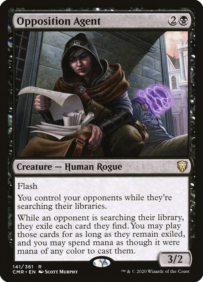 Opposition Agent [Commander Legends] MTG Single Magic: The Gathering | Red Claw Gaming