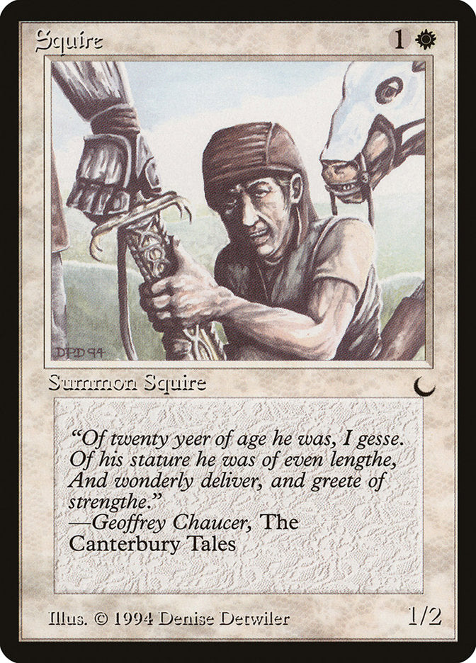 Squire [The Dark] MTG Single Magic: The Gathering | Red Claw Gaming