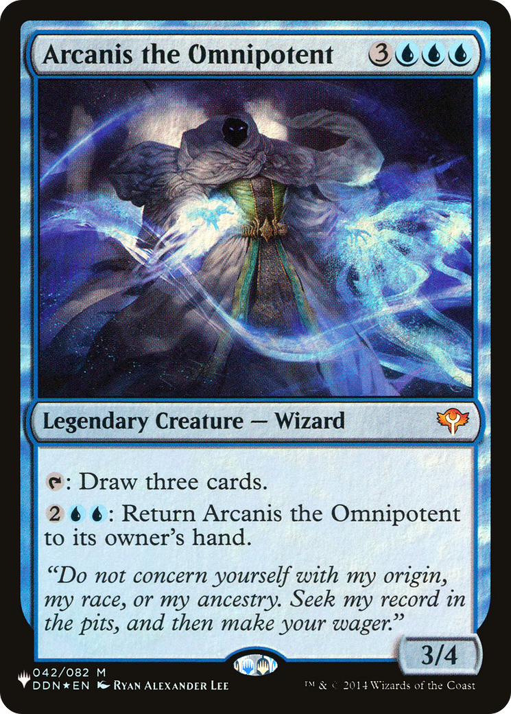 Arcanis the Omnipotent [The List] MTG Single Magic: The Gathering | Red Claw Gaming