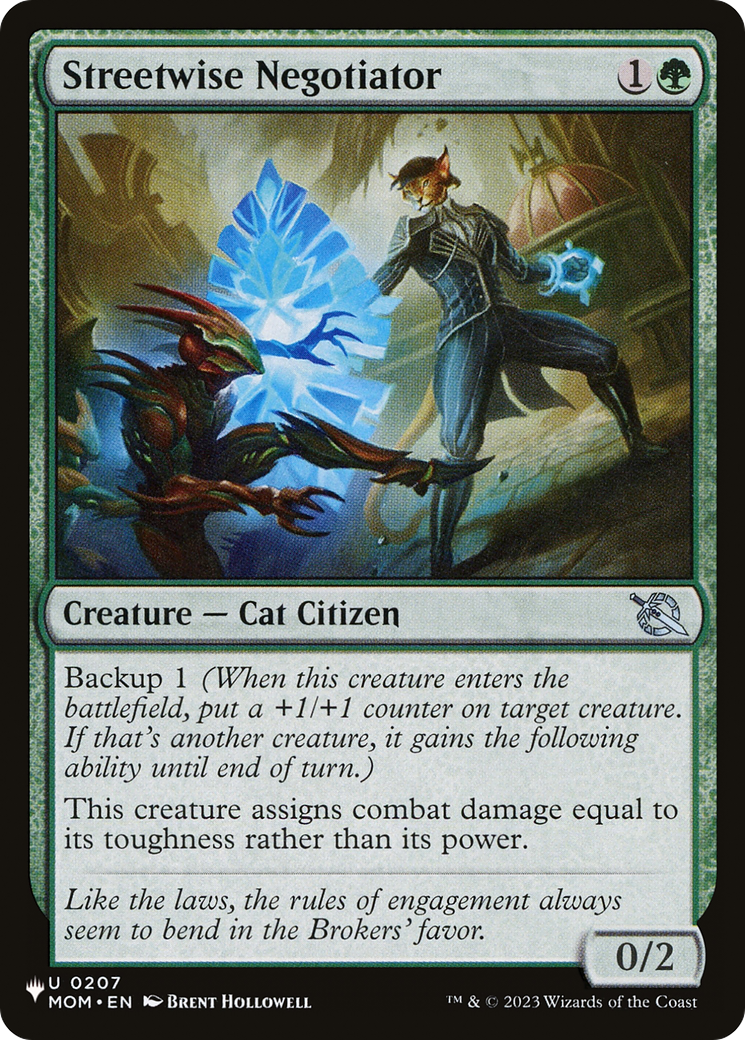 Streetwise Negotiator [The List] MTG Single Magic: The Gathering | Red Claw Gaming