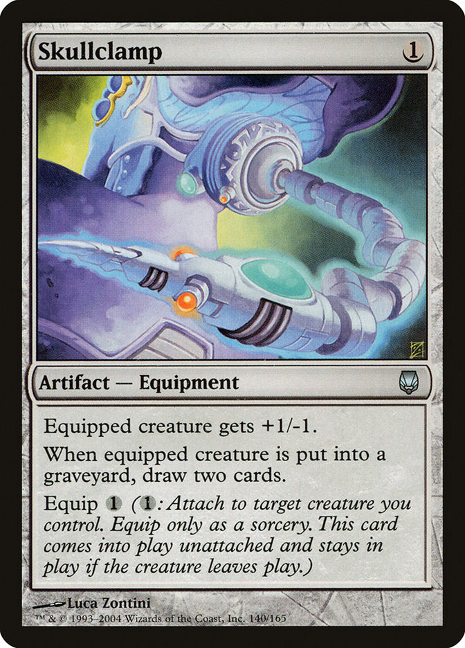 Skullclamp [Darksteel] MTG Single Magic: The Gathering | Red Claw Gaming