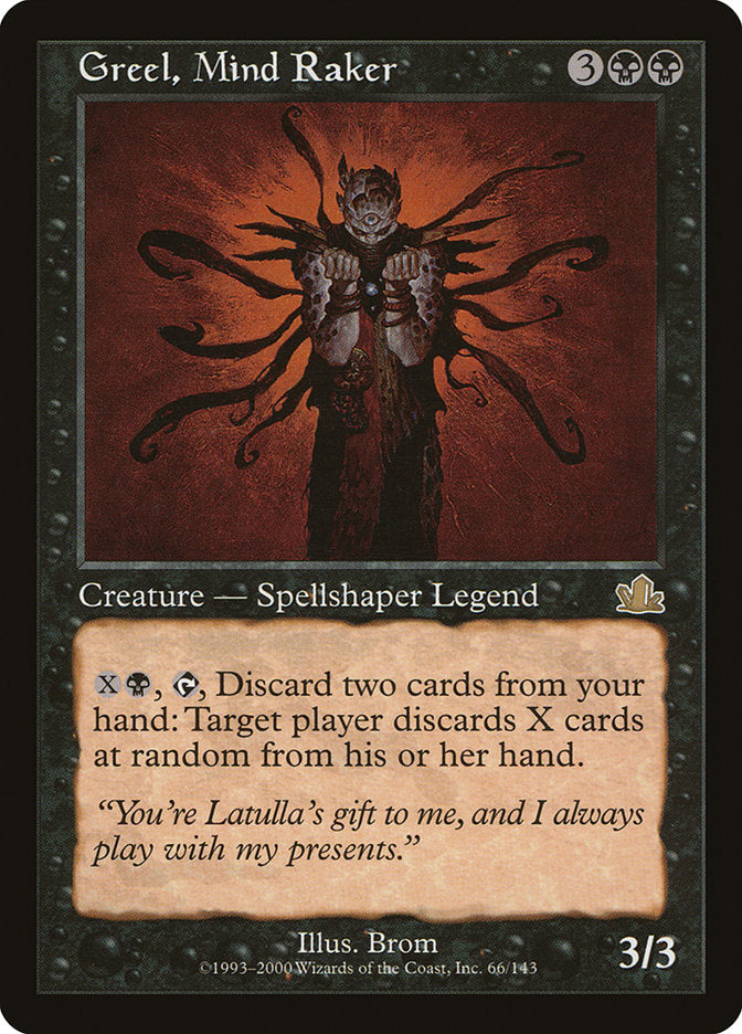 Greel, Mind Raker [Prophecy] MTG Single Magic: The Gathering | Red Claw Gaming