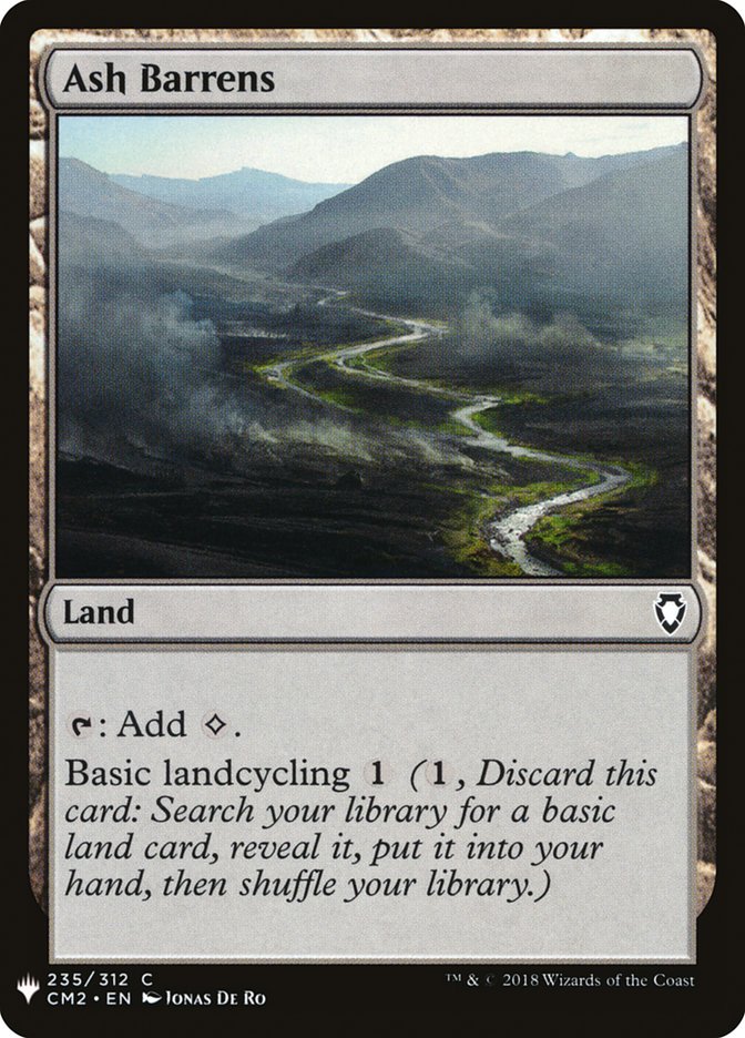 Ash Barrens [Mystery Booster] MTG Single Magic: The Gathering | Red Claw Gaming