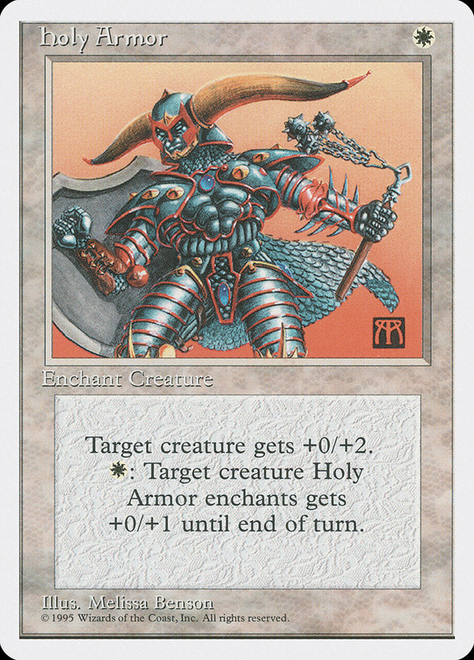 Holy Armor [Fourth Edition] MTG Single Magic: The Gathering | Red Claw Gaming