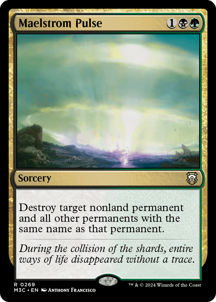 Maelstrom Pulse (Ripple Foil) [Modern Horizons 3 Commander] MTG Single Magic: The Gathering | Red Claw Gaming
