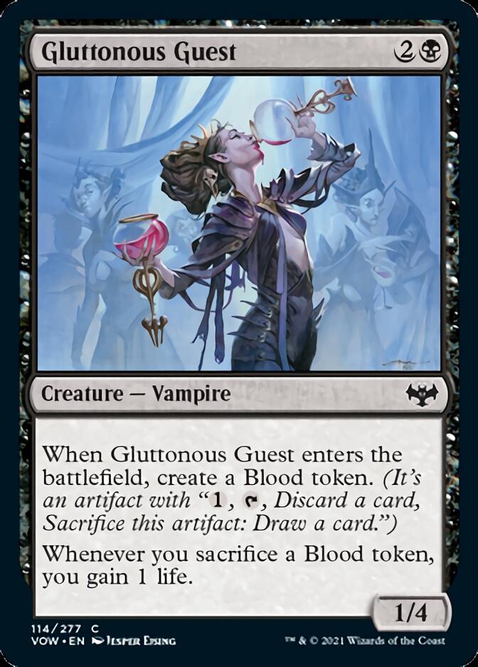 Gluttonous Guest [Innistrad: Crimson Vow] MTG Single Magic: The Gathering | Red Claw Gaming