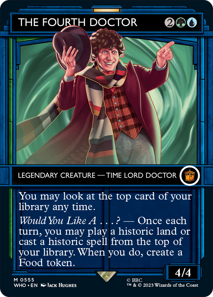 The Fourth Doctor (Showcase) [Doctor Who] MTG Single Magic: The Gathering | Red Claw Gaming