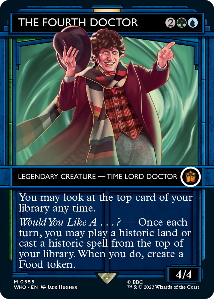 The Fourth Doctor (Showcase) [Doctor Who] MTG Single Magic: The Gathering    | Red Claw Gaming