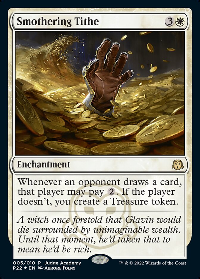 Smothering Tithe [Judge Gift Cards 2022] MTG Single Magic: The Gathering | Red Claw Gaming