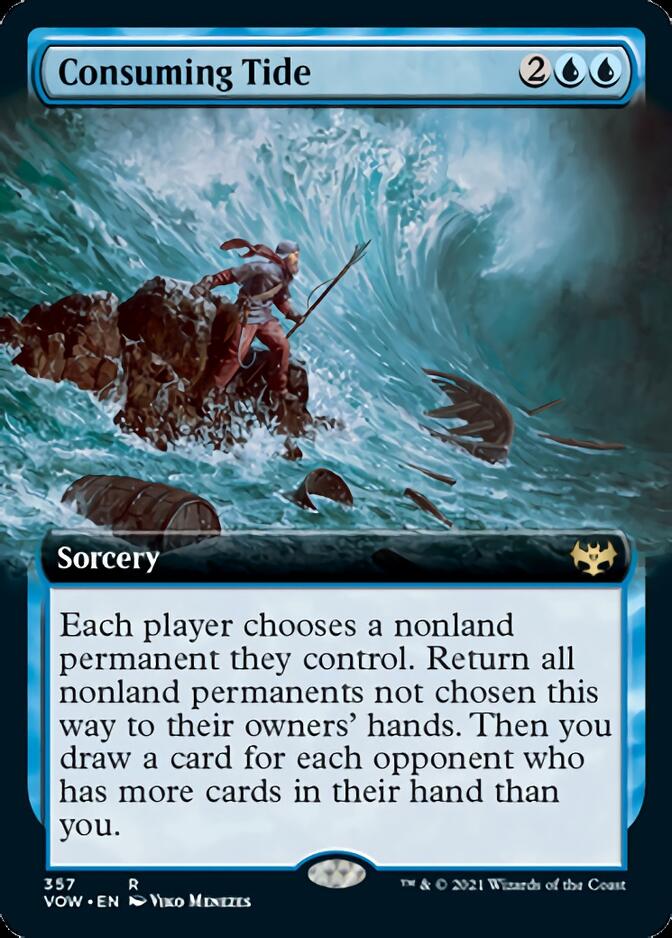 Consuming Tide (Extended Art) [Innistrad: Crimson Vow] MTG Single Magic: The Gathering | Red Claw Gaming