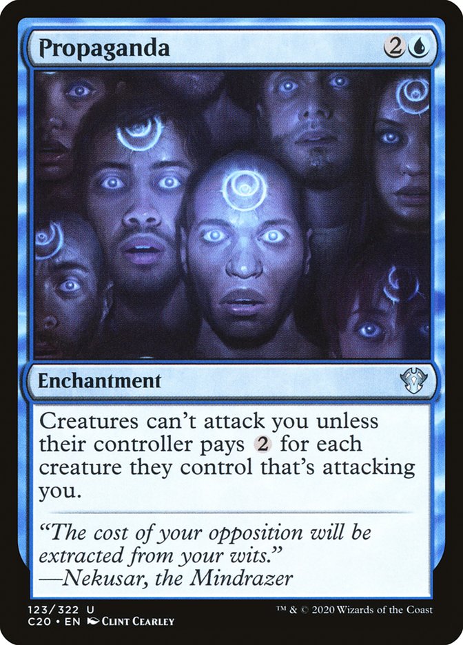 Propaganda [Commander 2020] MTG Single Magic: The Gathering | Red Claw Gaming