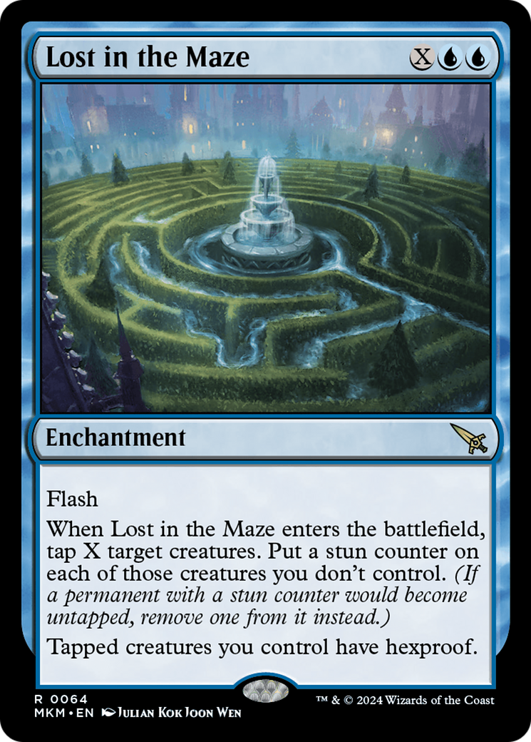 Lost in the Maze [Murders at Karlov Manor] MTG Single Magic: The Gathering    | Red Claw Gaming