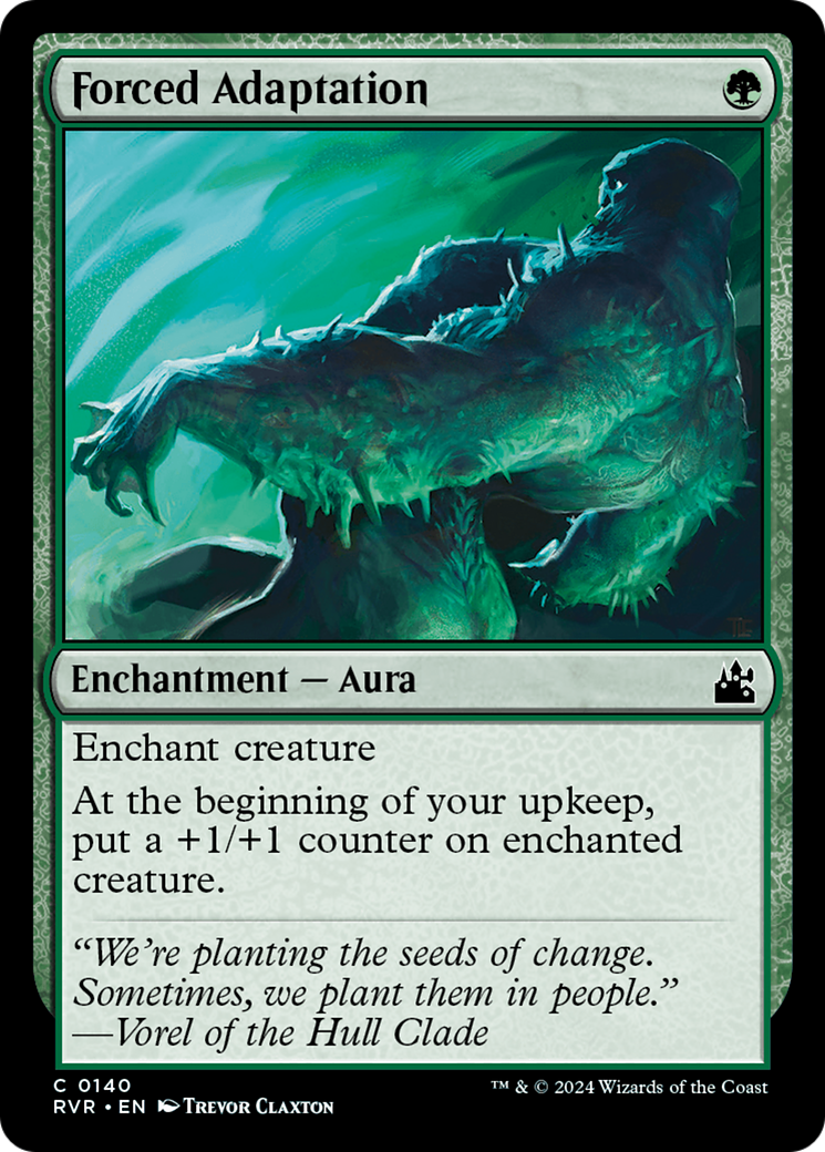 Forced Adaptation [Ravnica Remastered] MTG Single Magic: The Gathering | Red Claw Gaming