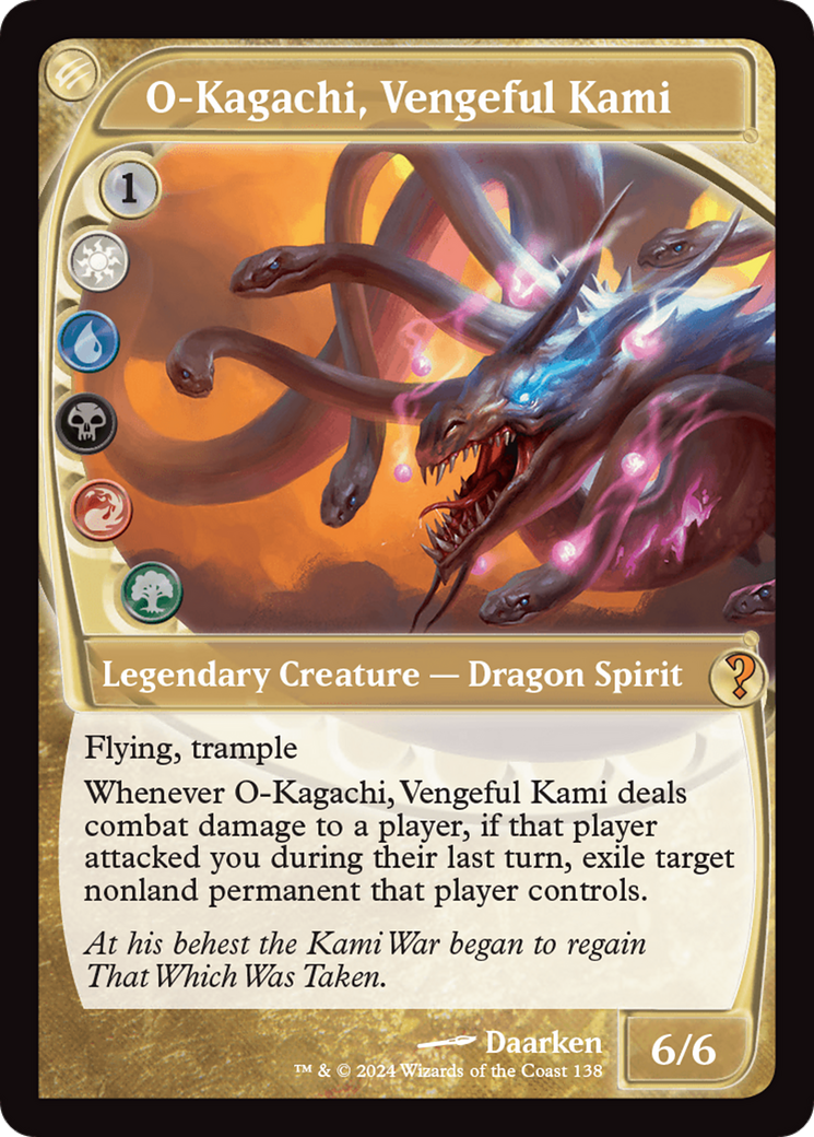 O-Kagachi, Vengeful Kami (Future Sight) [Mystery Booster 2] MTG Single Magic: The Gathering | Red Claw Gaming