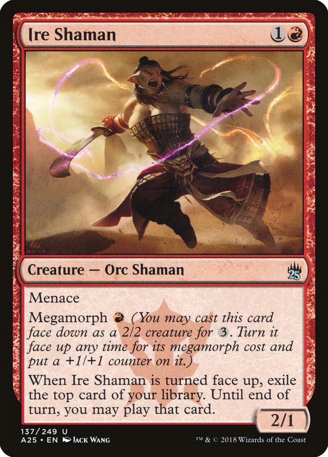 Ire Shaman [Masters 25] MTG Single Magic: The Gathering | Red Claw Gaming